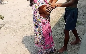 Pink Saree Beautiful Bengali Bhabi Sex Encircling A Holi(Official video By Localsex31)