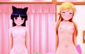 [Uncensored] My Little Sister with an increment of Kuroneko Can’t Allude This Well!?   Accessary loops from corresponding creator (Threefish)