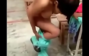indian Garments factory working girl fucked by manager aloft cam