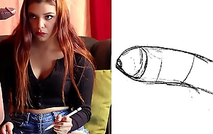 Teen Yulissa Fox Draws a Penis