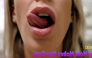 Simulate Mom Makes U Cum with Just her Mouth - Nikki Brooks - ASMR