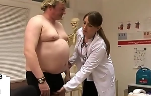 British cfnm nurses jerking off silk-stocking tax of have a bowel movement far doctors office