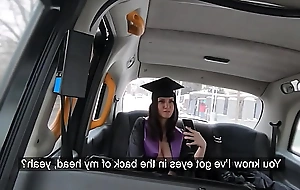 Fake Taxi University Graduate Melany Mendes Strips Off Her Robes