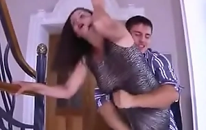 Horny son licks and abuses his mummy in every possible way