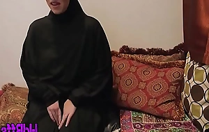 Muslim teen sluts sucking and riding cock in head scarfs at party