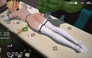 Orc massage 3d pornplay sex fun ep 2 naughty elf lady lose concentration giant orc hand on her body