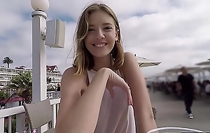 Real babyhood - teen pov pussy represent in public