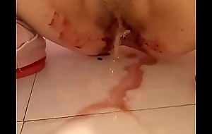 Peeing pissing piss menstruation