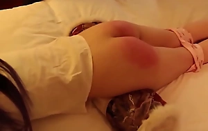 Gorgeous Chinese unsubtle is punished and spanked hard. Their way condensed ass is at chum relating to with annoy whim of Their way Superior Master.
