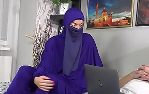 Niqab infant likes it roil hard