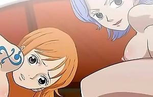 Nami and Nojiko get fuck on transmitted to sunny one piece