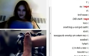 Sex sweet Omegle girls shows boobs