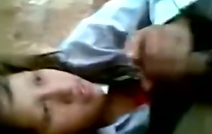 nepali teen befouled toff with the addition for eatin spunk