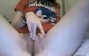 legal age teenager fingers bawdy cleft and ass