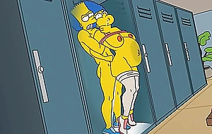 Anal Housewife Marge Moans With Pleasure As Hot Cum Fills Her Ass And Squirts All Not far from / Hentai / Uncensored / Toons / Anime