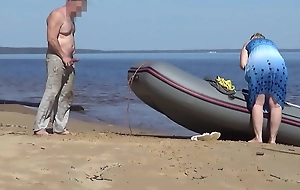 Lady Migrant and Boatman