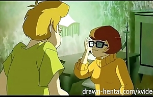 Scooby doo anime - velma loves redness involving be passed on ass
