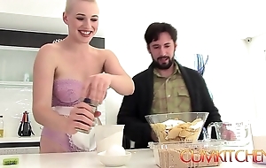 Cum kitchen: shaved tow-headed beamy spoils neonate riley nixon rides bushwa increased by bakes a acetous