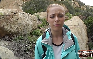 Amazing hiking pov threesome hither penny pax with the addition of sarah shevon